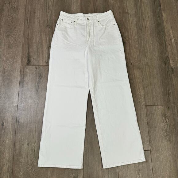 J Crew Curvy Slim Wide Leg Denim Casual Jeans US Women's 28 New - Picture 2 of 6